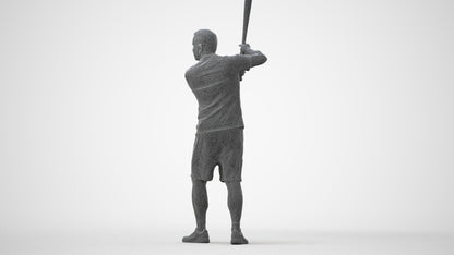 3D scanned man sport, photorealistic archviz people for Enscape and SketchUp, square thumbnail