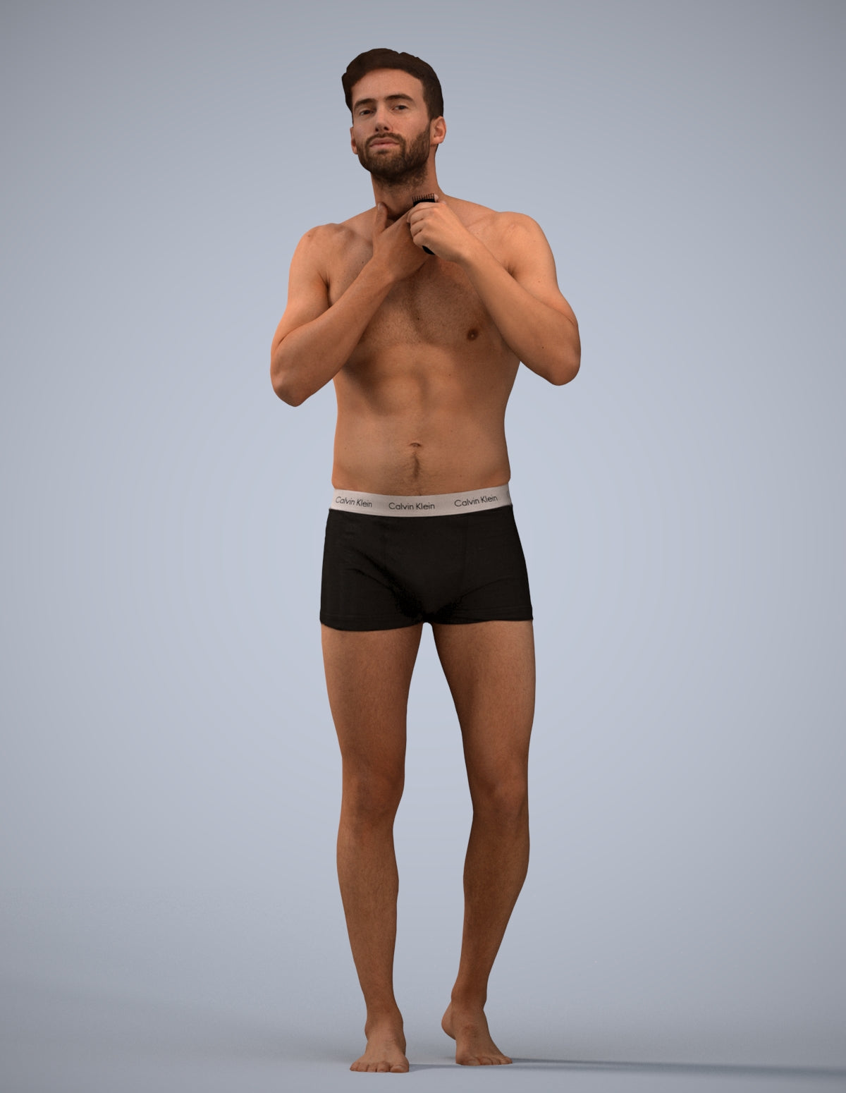 photogrammetry 3D man mix, realistic human model archviz FBX
