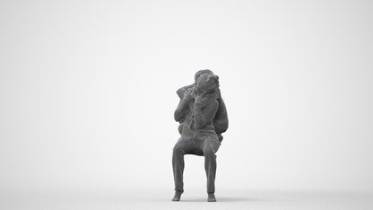 realistic 3D people girl casual kids, render-ready for V-Ray and Corona, FBX OBJ, square thumbnail