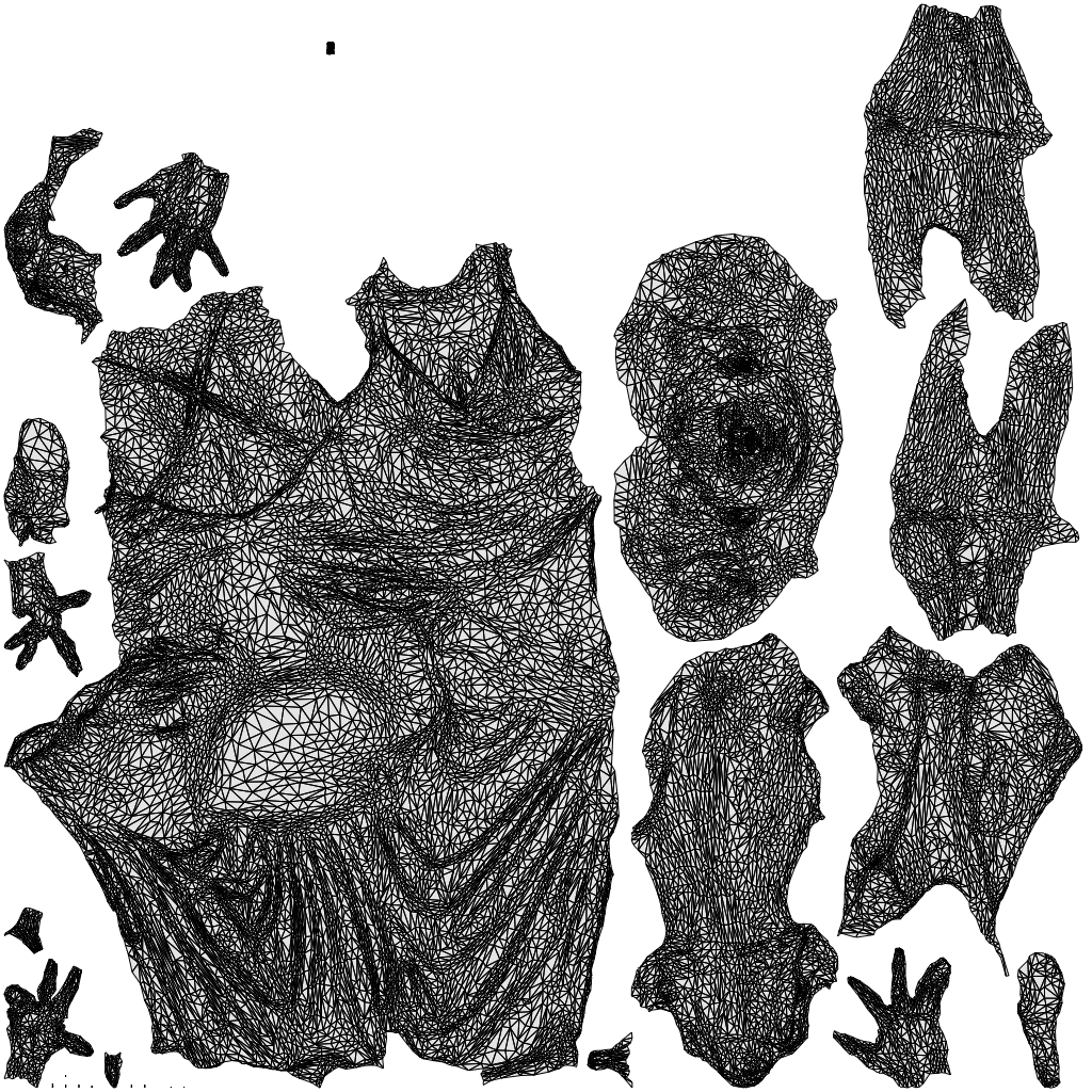 3D human model woman formal formalaffairs, photogrammetry scanned person for archviz, wireframe top-down view