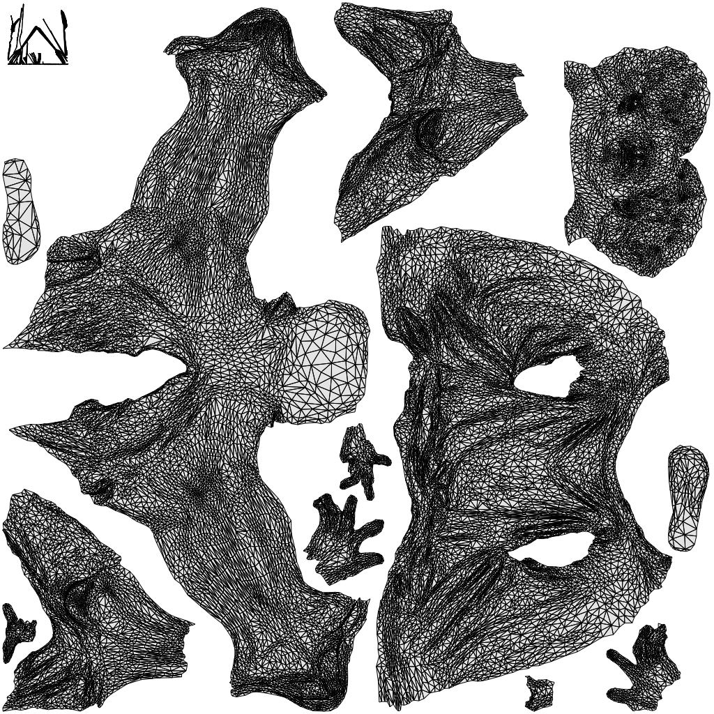 realistic 3D man casual sitting, scanned archviz people for Blender and 3ds Max, wireframe top-down view