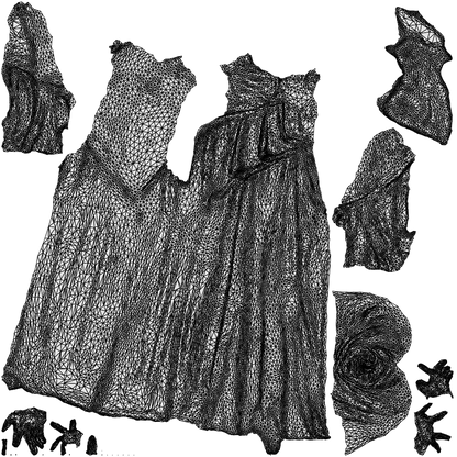 photogrammetry 3D woman standing, realistic human model archviz FBX, wireframe top-down view