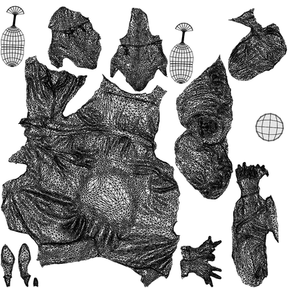 photogrammetry 3D woman casual sitting, realistic human model archviz FBX, wireframe top-down view