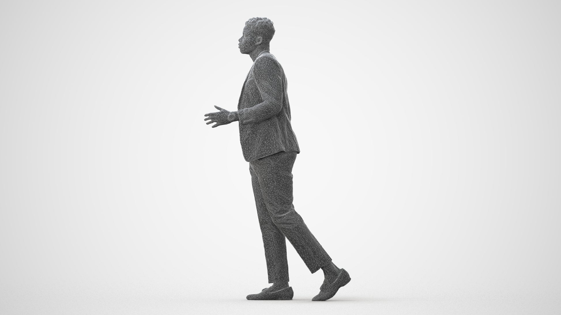scanned 3D man formal formalaffairs, photogrammetry people for Enscape and V-Ray, square thumbnail