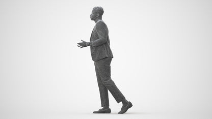scanned 3D man formal formalaffairs, photogrammetry people for Enscape and V-Ray, square thumbnail