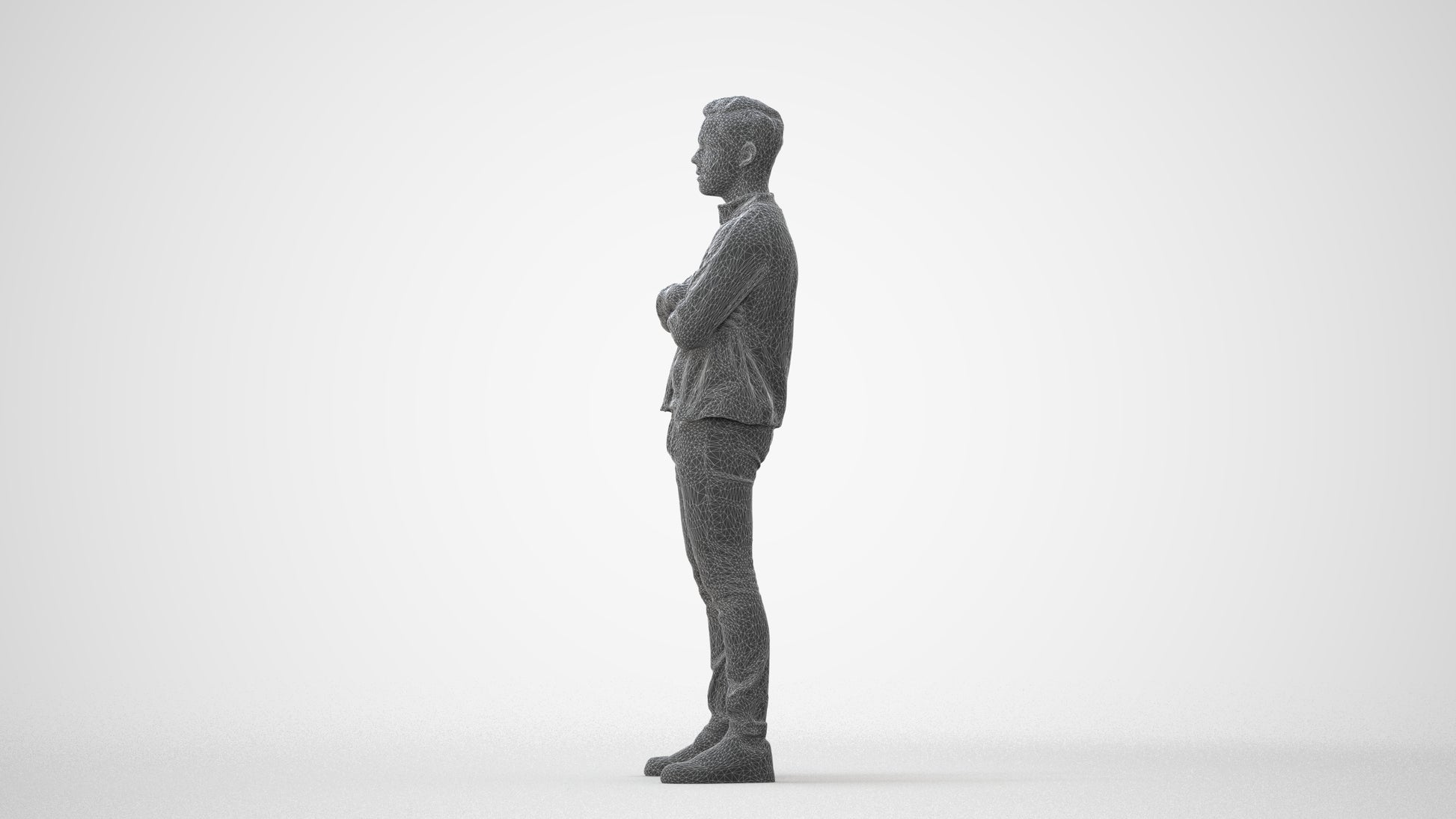 realistic 3D people boy casual kids, render-ready for V-Ray and Corona, FBX OBJ, square thumbnail