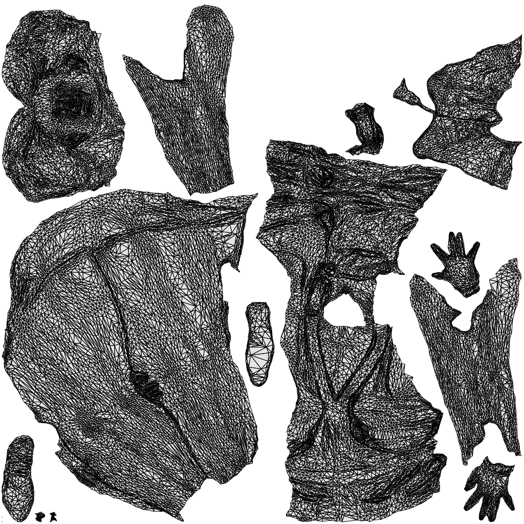 realistic 3D people woman casual sitting, render-ready for V-Ray and Corona, FBX OBJ, wireframe top-down view