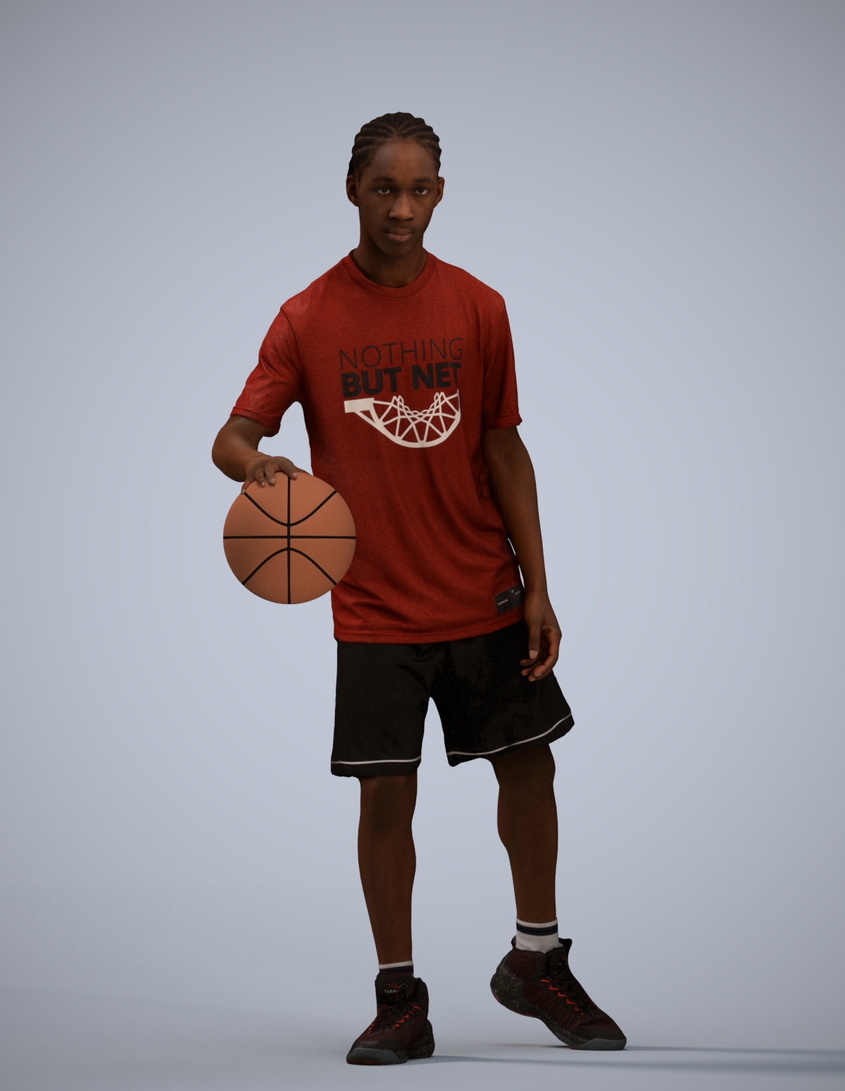 realistic 3D people boy sport kids, render-ready for V-Ray and Corona, FBX OBJ