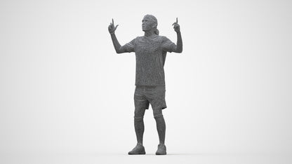 photogrammetry 3D man sport, realistic human model archviz FBX, wireframe back view