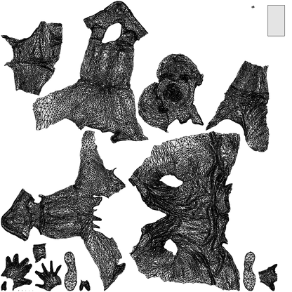 realistic 3D people man casual sitting, render-ready for V-Ray and Corona, FBX OBJ, wireframe top-down view