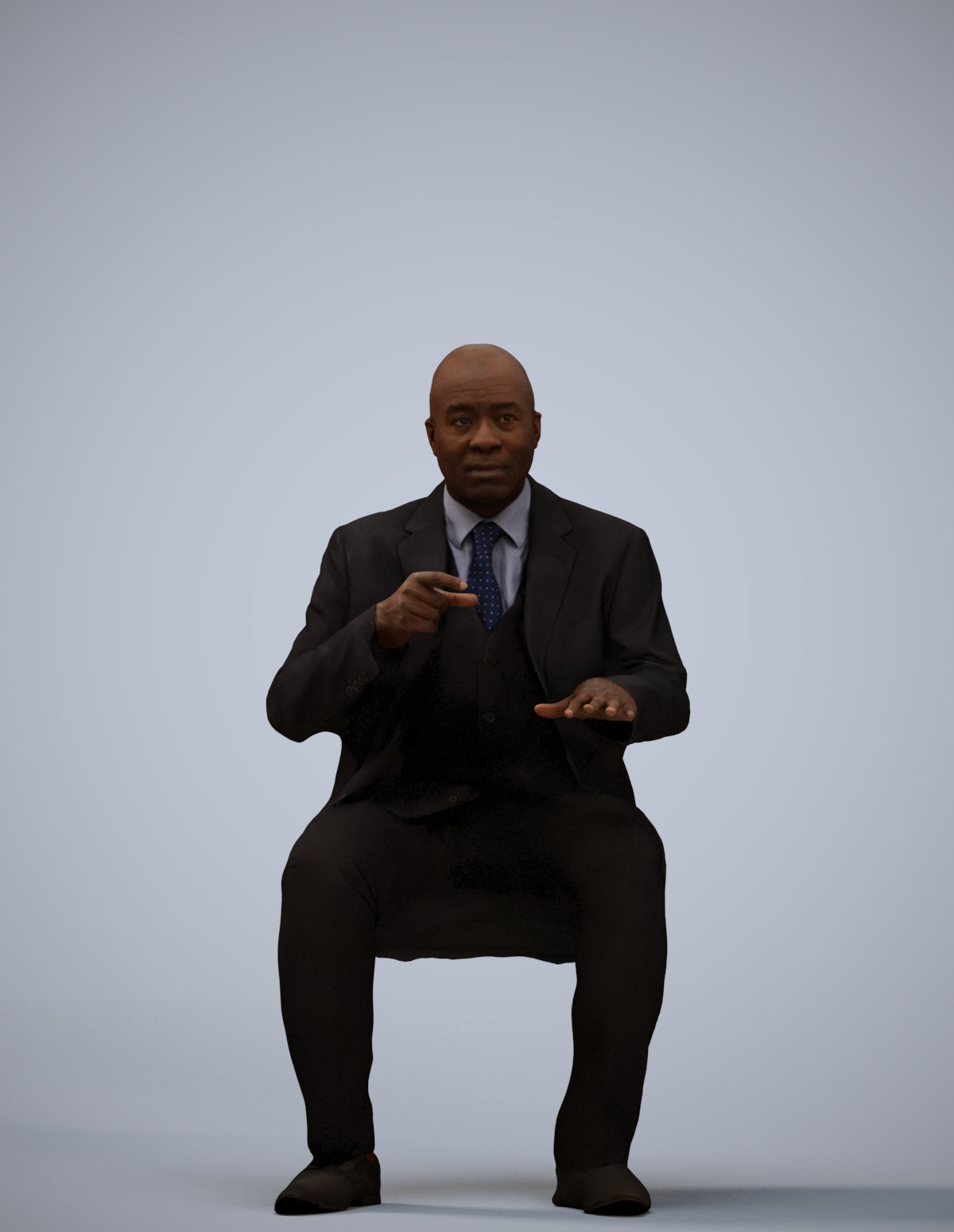 realistic 3D people man business, render-ready for V-Ray and Corona, FBX OBJ