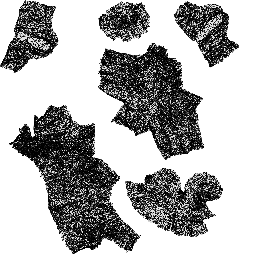 scanned 3D man hospitality, photogrammetry people for Enscape and V-Ray, wireframe top-down view