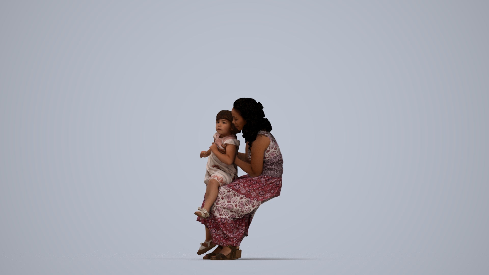 photogrammetry 3D boy casual kids, realistic human model archviz FBX, top-down view render