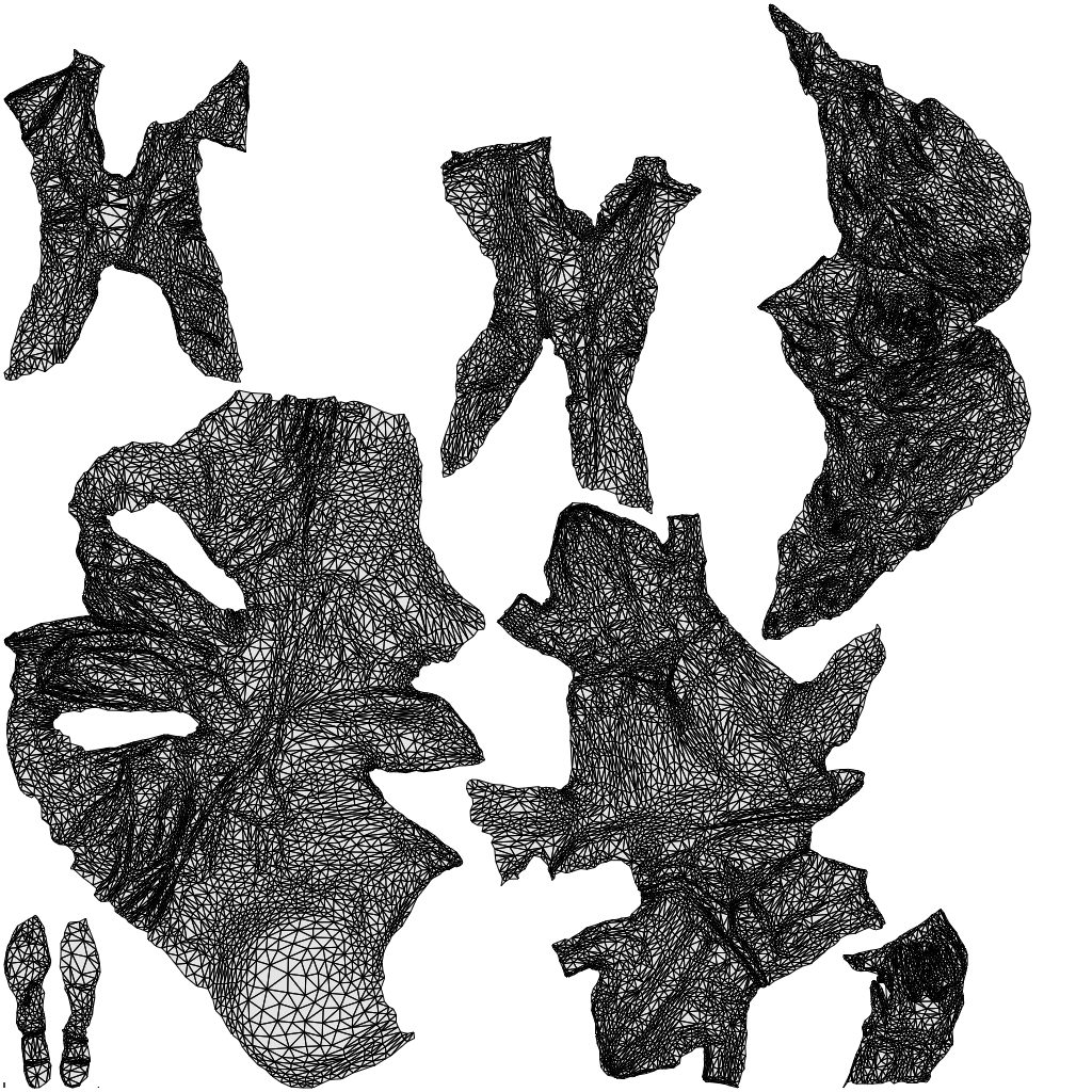 3D human model woman business formalaffairs, photogrammetry scanned person for archviz, wireframe top-down view
