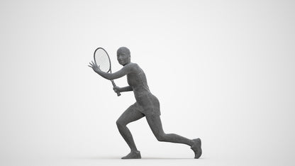 realistic 3D human girl sport, archviz people FBX OBJ for Blender, three-quarter front view render