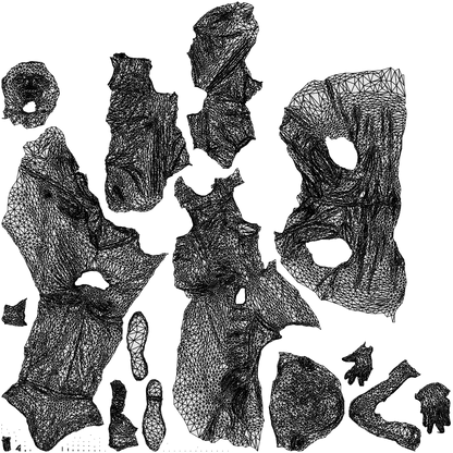 3D scanned man business, photorealistic archviz people for Enscape and SketchUp, wireframe top-down view
