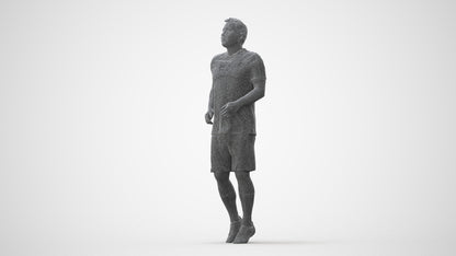 realistic 3D people man sport, render-ready for V-Ray and Corona, FBX OBJ, square thumbnail