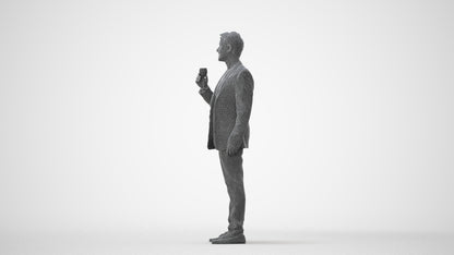 scanned 3D man formal formalaffairs, photogrammetry people for Enscape and V-Ray, square thumbnail