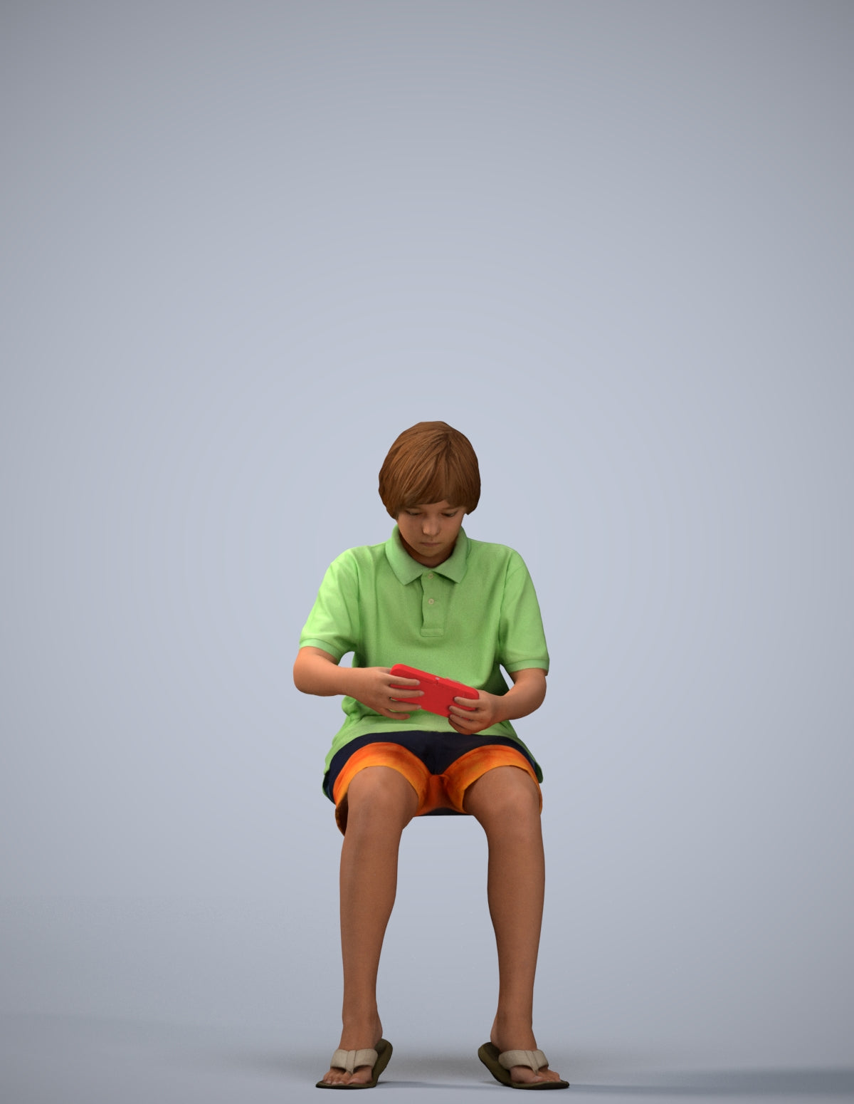 photogrammetry 3D boy kids, realistic human model archviz FBX