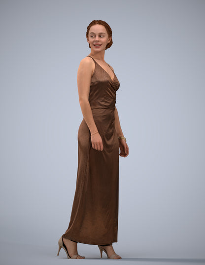 3D people model woman formal formalaffairs, scanned human for 3ds Max rendering