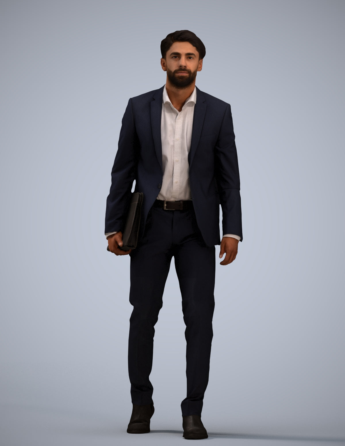 realistic 3D people man business, render-ready for V-Ray and Corona, FBX OBJ