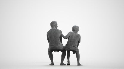 photogrammetry 3D boy kids, realistic human model archviz FBX, wireframe front view