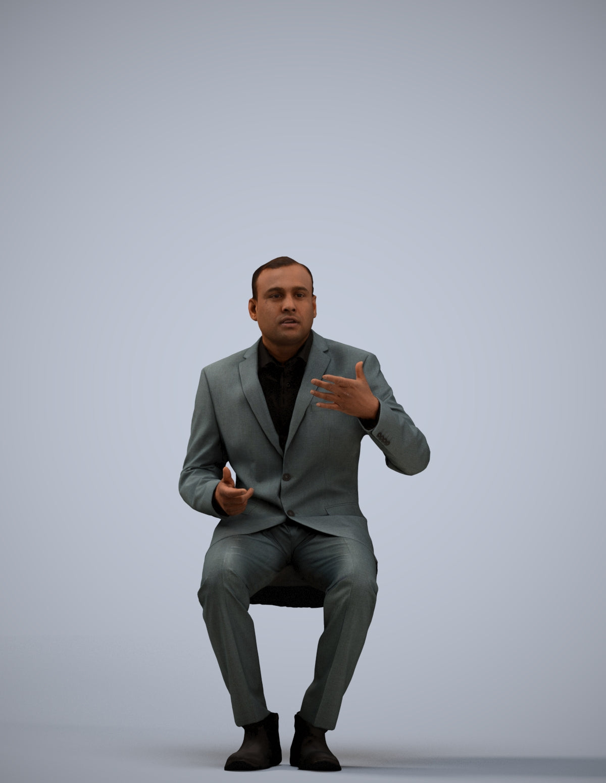 realistic 3D people man business, render-ready for V-Ray and Corona, FBX OBJ