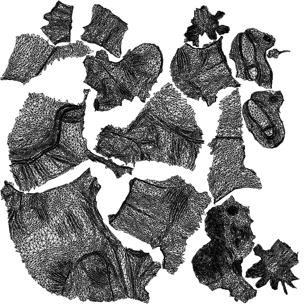 scanned 3D man casual sitting, photogrammetry people for Enscape and V-Ray, wireframe top-down view