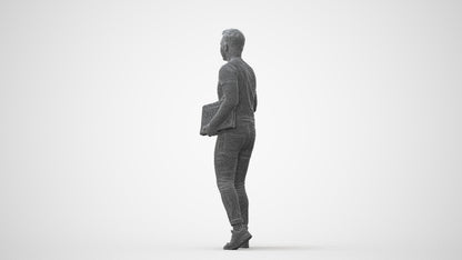 realistic 3D people man casual door, render-ready for V-Ray and Corona, FBX OBJ, square thumbnail