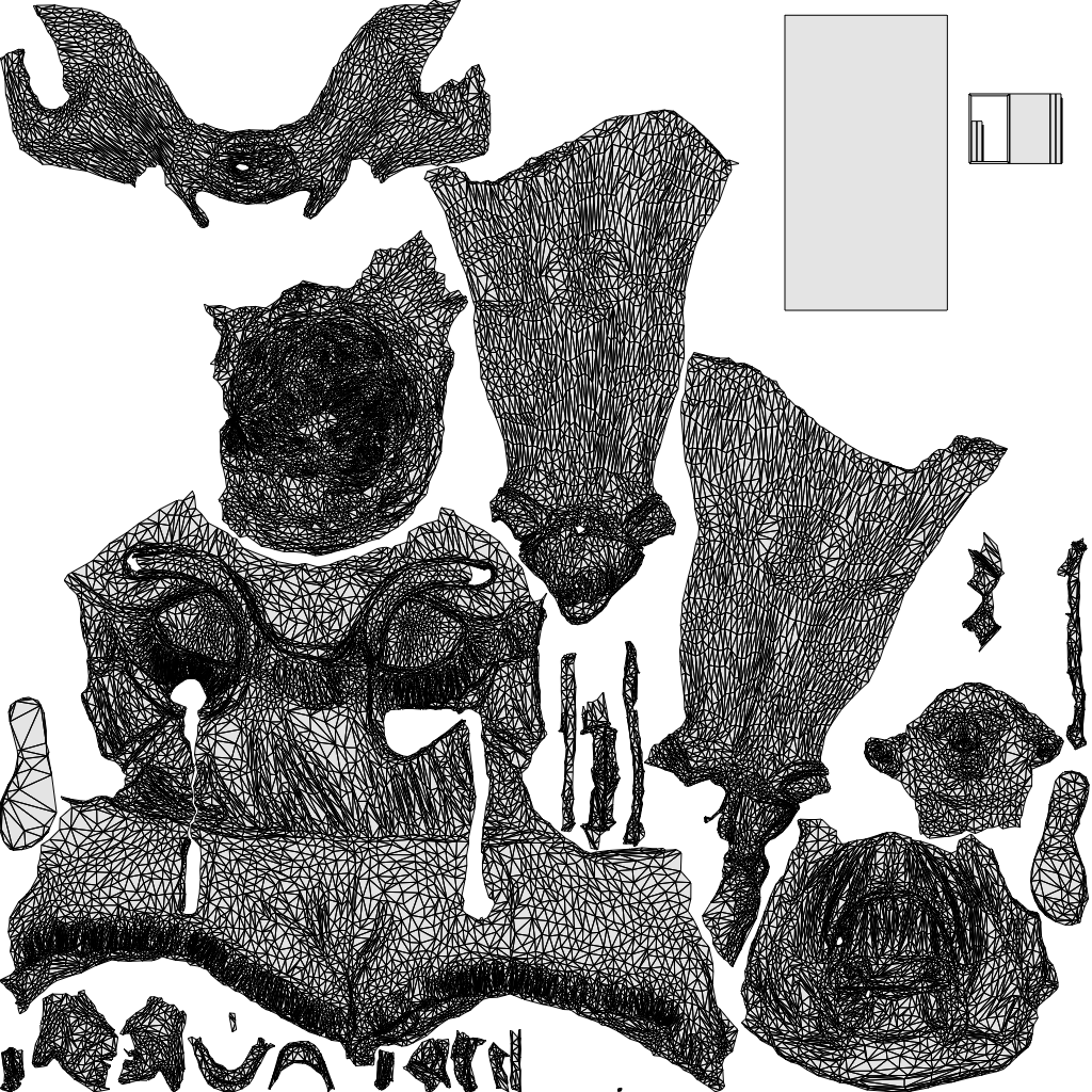 3D people model girl casual kids, scanned human for 3ds Max rendering, wireframe top-down view