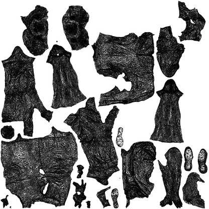 realistic 3D people woman casual couple, render-ready for V-Ray and Corona, FBX OBJ, wireframe top-down view