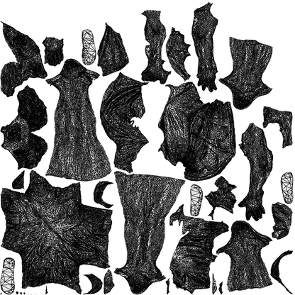 realistic 3D people woman couple, render-ready for V-Ray and Corona, FBX OBJ, wireframe top-down view