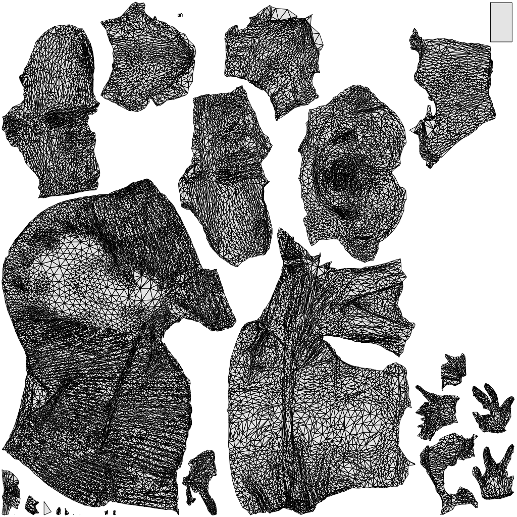 scanned 3D woman casual sitting, photogrammetry people for Enscape and V-Ray, wireframe top-down view