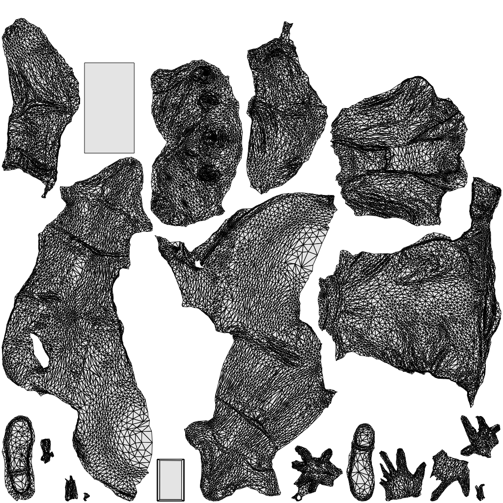 scanned 3D woman casual sitting, photogrammetry people for Enscape and V-Ray, wireframe top-down view