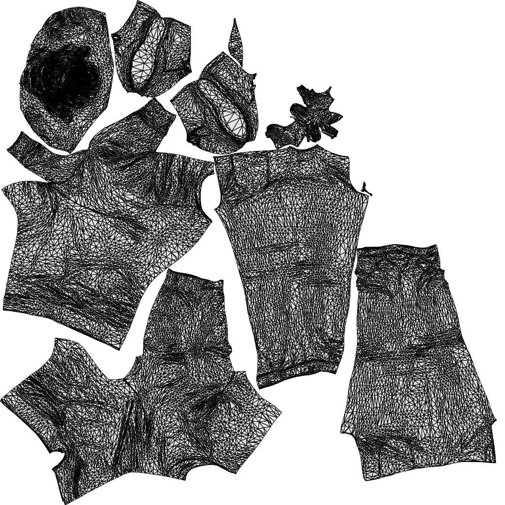 3D human model man casual standing, photogrammetry scanned person for archviz, wireframe top-down view