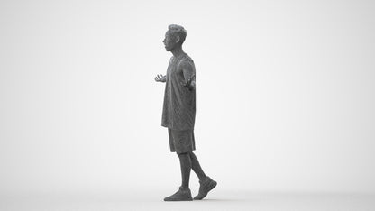 realistic 3D people man sport, render-ready for V-Ray and Corona, FBX OBJ, square thumbnail