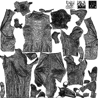 scanned 3D man business cycling, photogrammetry people for Enscape and V-Ray, wireframe top-down view