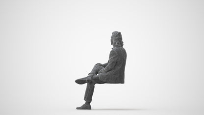 scanned 3D man formal formalaffairs, photogrammetry people for Enscape and V-Ray, square thumbnail
