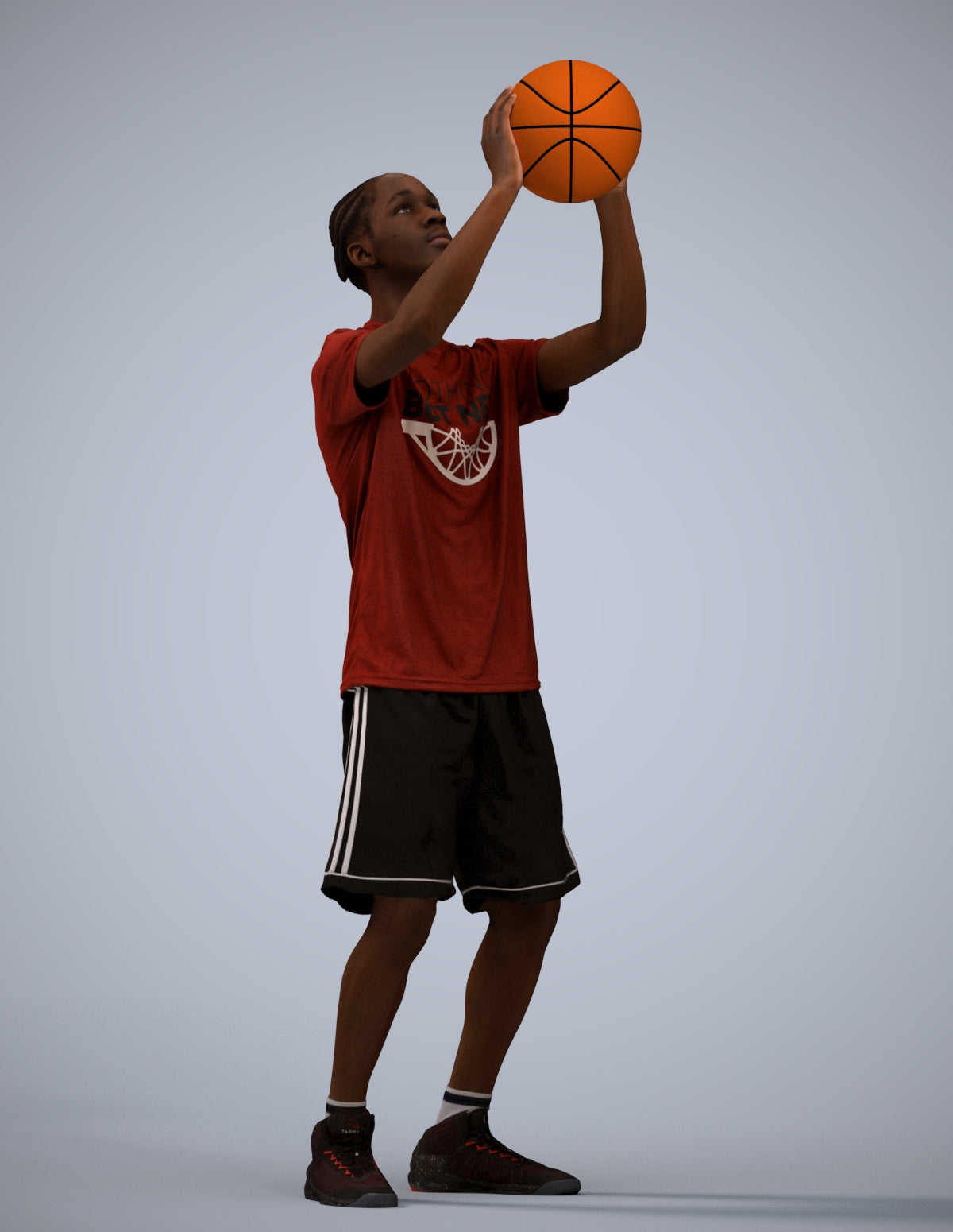 scanned 3D boy sport, photogrammetry people for Enscape and V-Ray