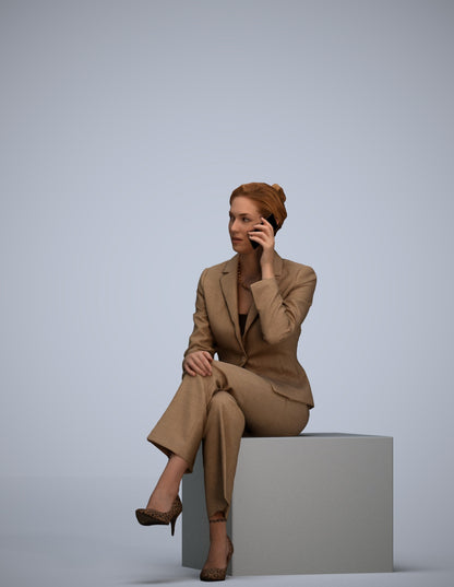 realistic 3D human man casual mix, archviz people FBX OBJ for Blender