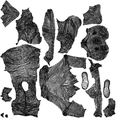 realistic 3D man casual sitting, scanned archviz people for Blender and 3ds Max, wireframe top-down view
