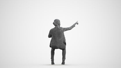 scanned 3D woman business mix, photogrammetry people for Enscape and V-Ray, wireframe front view