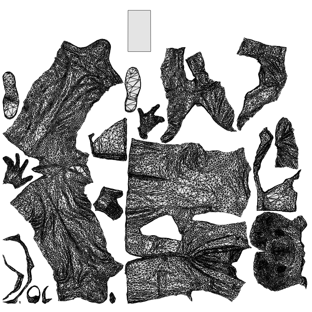 realistic 3D people man business, render-ready for V-Ray and Corona, FBX OBJ, wireframe top-down view