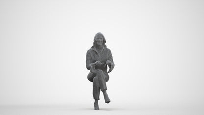 realistic 3D human woman business formalaffairs, archviz people FBX OBJ for Blender, three-quarter front view render