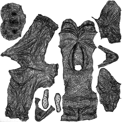 photogrammetry 3D man formal formalaffairs, realistic human model archviz FBX, wireframe top-down view
