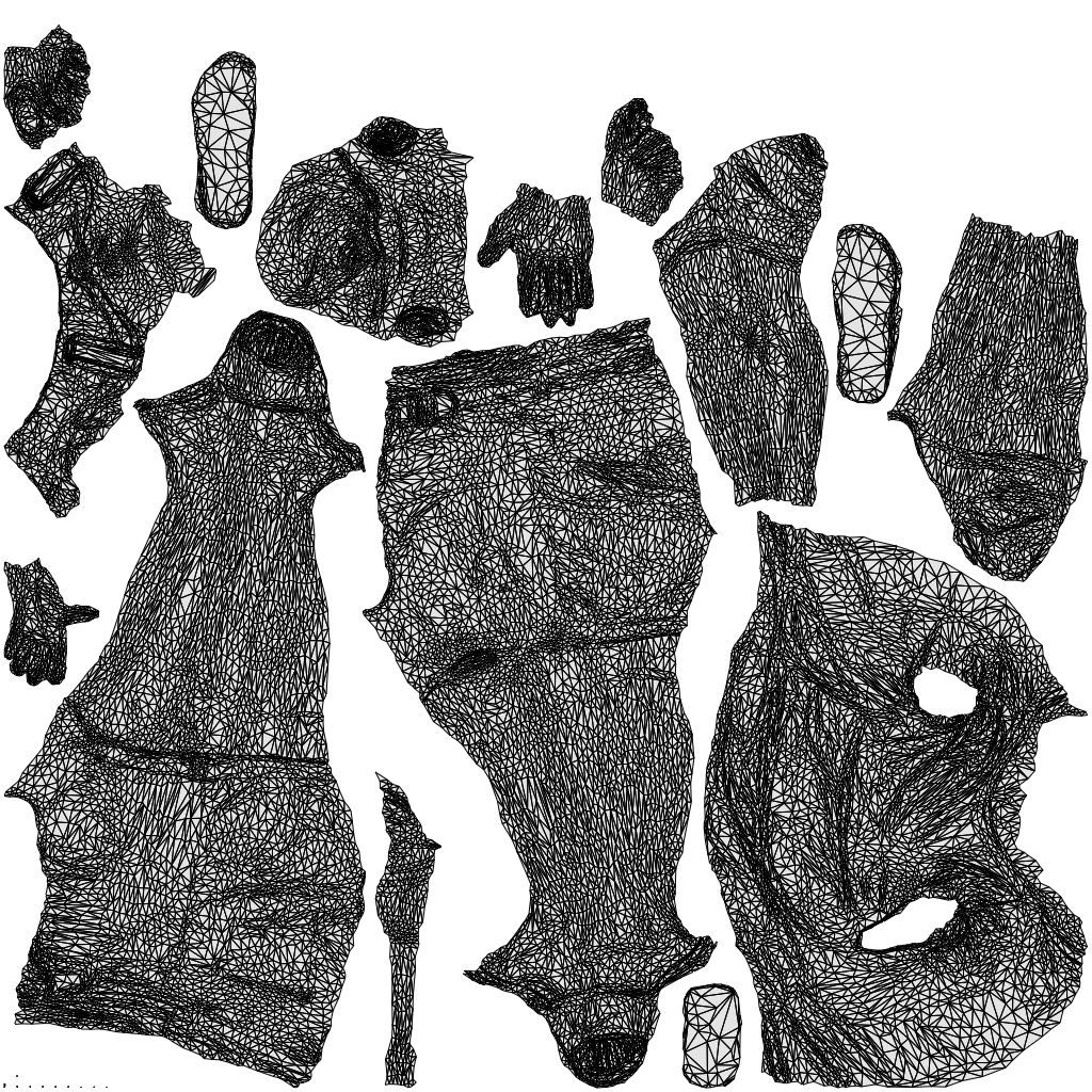 photogrammetry 3D boy casual kids, realistic human model archviz FBX, wireframe top-down view