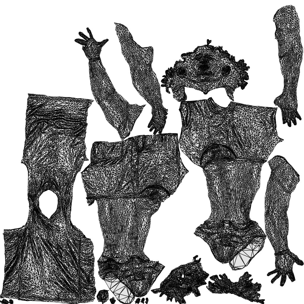 scanned 3D man sport, photogrammetry people for Enscape and V-Ray, square thumbnail