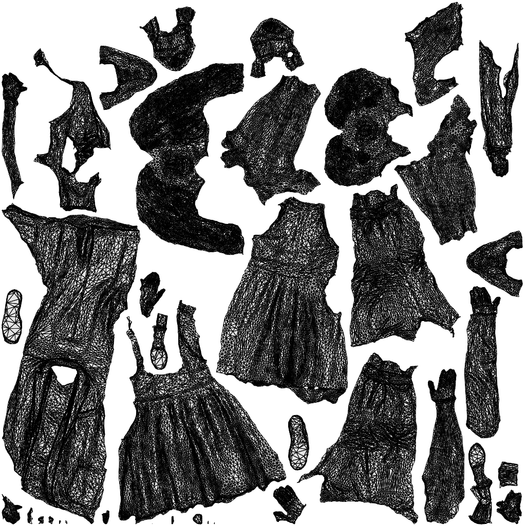 realistic 3D people woman formal couple, render-ready for V-Ray and Corona, FBX OBJ, wireframe top-down view
