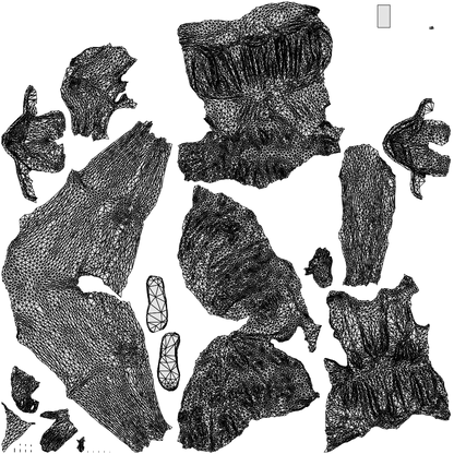 scanned 3D woman casual sitting, photogrammetry people for Enscape and V-Ray, wireframe top-down view