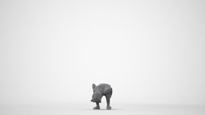 photogrammetry 3D boy casual kids, realistic human model archviz FBX, square thumbnail